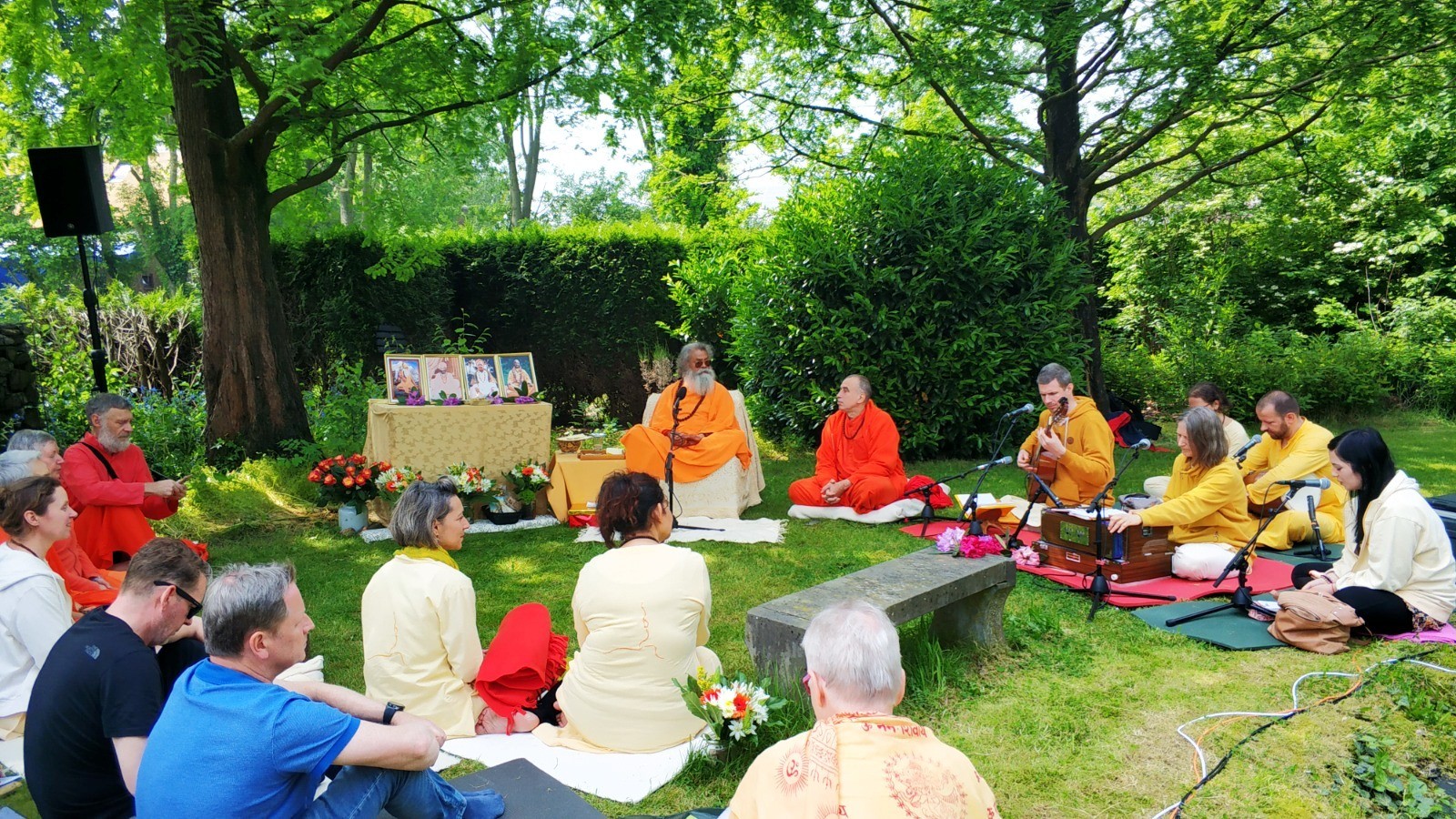 Vishwaguruji in Sweden and The Netherlands